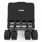 VirtuFit FW100 Foldable Trolley - 150 kg Load Capacity - Incl. Cover – Black