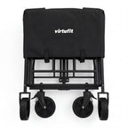 VirtuFit FW65 Opvouwbare Bolderkar - 100 kg Draagvermogen - Incl. Afdekhoes - Zwart