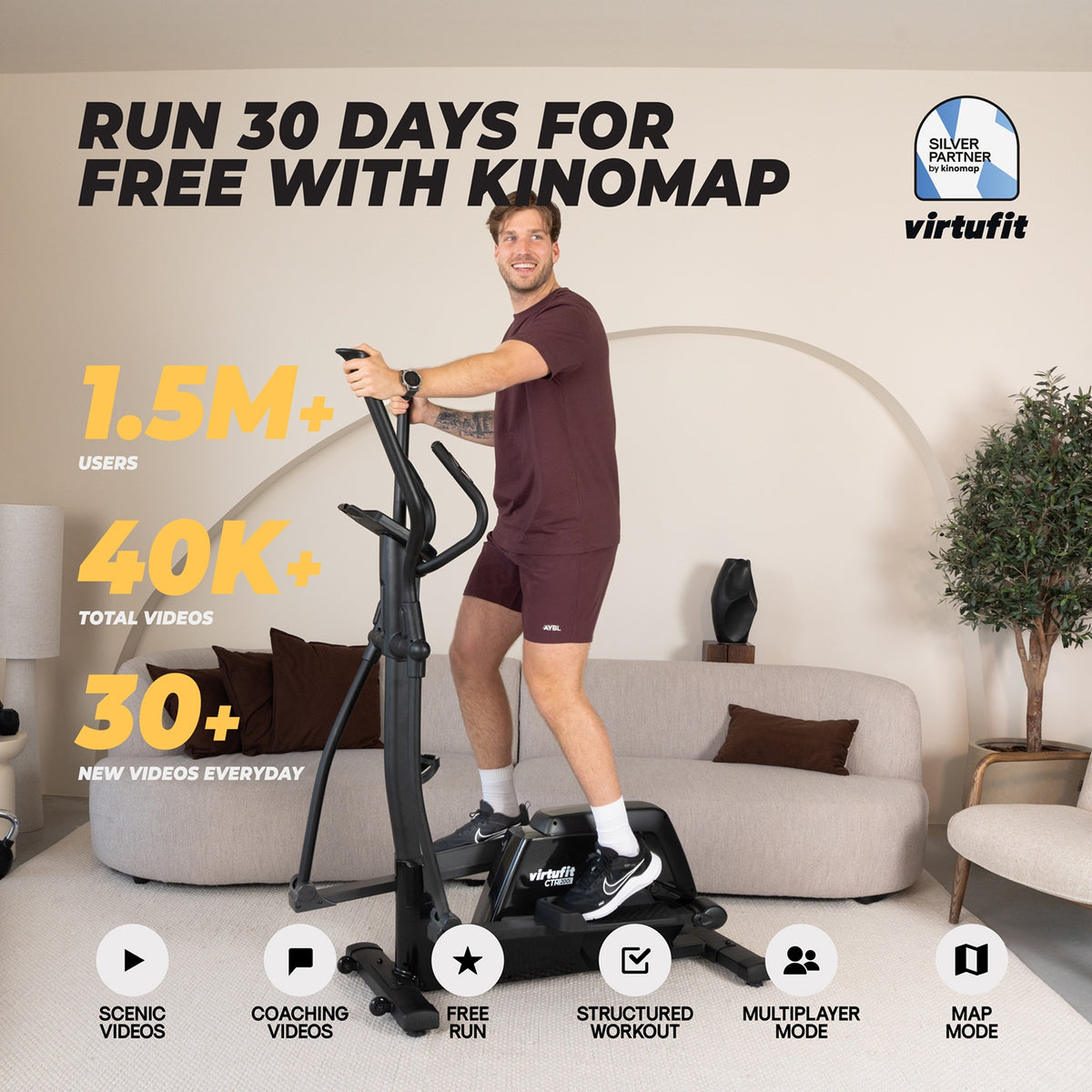 VirtuFit CTR300i Ergometer Elliptical