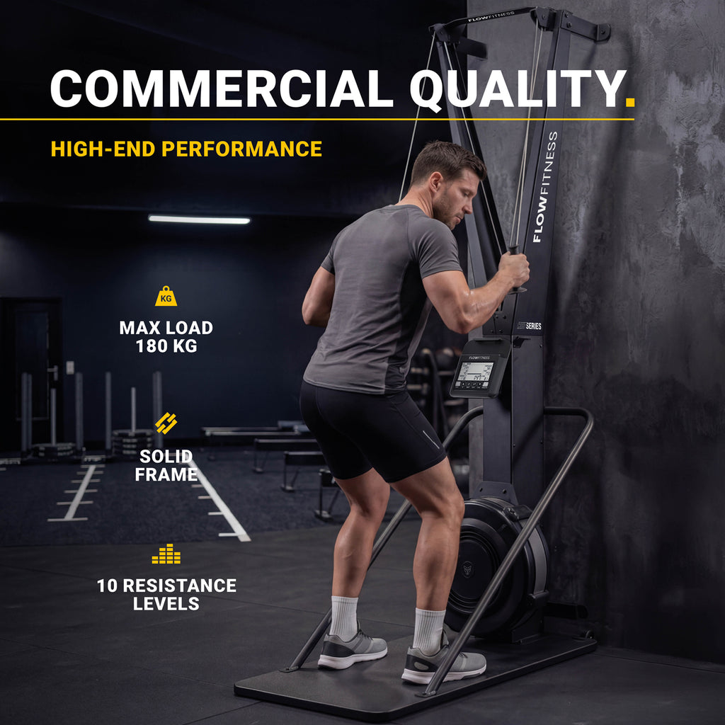 Flow Fitness Perform Pro Ski Trainer - Inclusief Platform