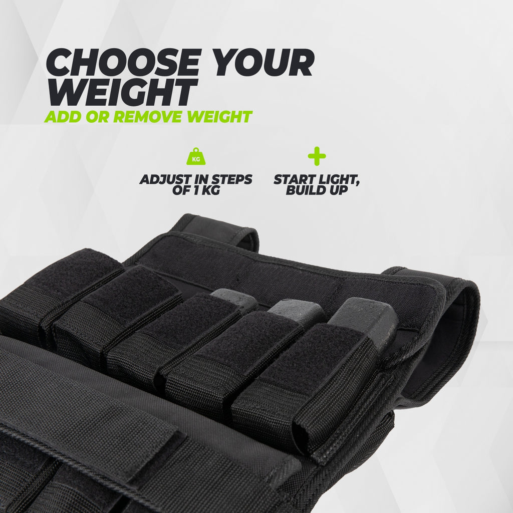 VirtuFit Adjustable Weight Vest Pro - 30 kg