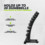 VirtuFit Dumbbell Rack Standing Deluxe