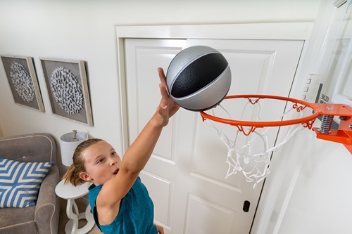 SKLZ Pro Mini Hoop Swish Foam Ball - Zwart / Zilver-2