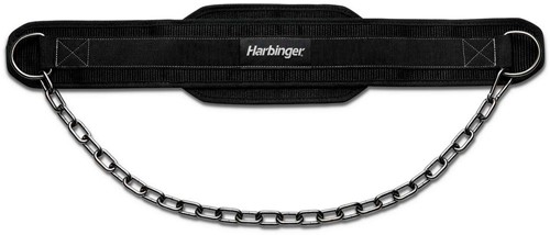 Harbinger Polypro Dip Belt - Gunmetal - Zwart
