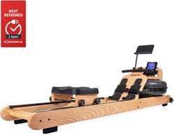 VirtuFit Elite Water Resistance Rowing Machine - Wood/Oak