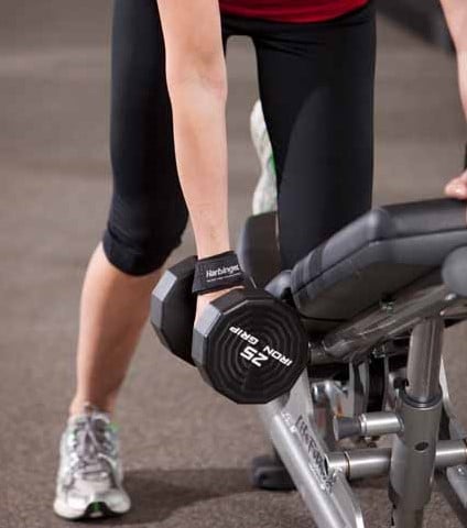 Harbinger Big Grip No Slip Padded Lifting Straps-3