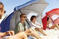 Sport-Brella Premiere Strandtent - Windscherm - Parasol - Blauw