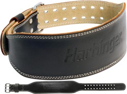 Harbinger 4 Inch Padded Leather Belt - XL