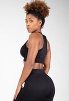 Gorilla Wear Neiro Seamless Sportbeha - Zwart-2