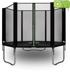VirtuFit Trampoline with Safety Net - Black - 305 cm