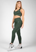 Gorilla Wear Neiro Seamless Sportbeha - Legergroen-3