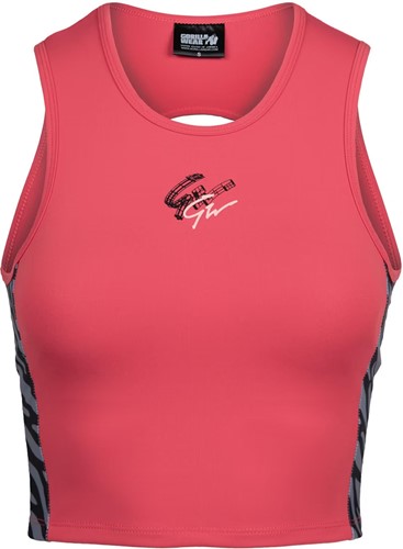 Gorilla Wear Zion Crop Top - Rood - foto 5