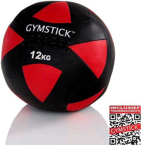 Gymstick Wallball Met Trainingsvideos - 12 kg