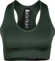 Gorilla Wear Neiro Seamless Sport Beha - Legergroen