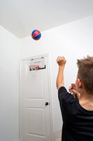 SKLZ Pro Mini Hoop Swish Foam Ball - Rood / Blauw