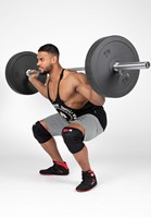 Gorilla Wear Knee Sleeves - 7mm - Zwart-3