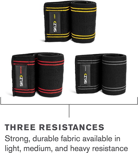 sklz pro knit hip band - medium