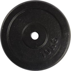 VirtuFit Cast Iron Weight Plate 30 mm - 10 kg - Black