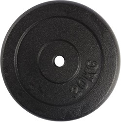 VirtuFit Cast Iron Weight Plate 30 mm - 20 kg - Black