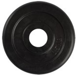 VirtuFit Rubberen Halterschijf - Halter gewicht - 30 mm - 0.5 kg