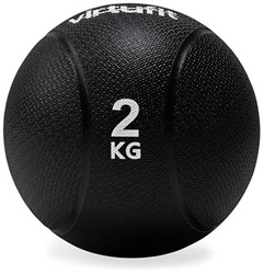 VirtuFit Medicine Ball Pro - 2 kg - Rubber - Black