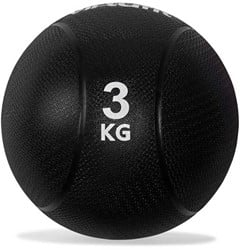 VirtuFit Medicine Ball Pro - 3 kg - Rubber - Black