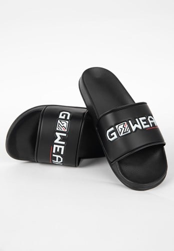 Gorilla Wear Gwear Badslippers - Slides - Zwart-3
