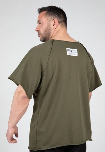 Gorilla Wear Classic Work Out Top - Legergroen-2