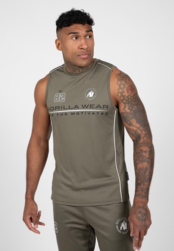 Gorilla Wear Broxton Tank Top - Legergroen