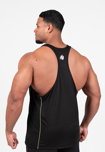 Gorilla Wear Casper Stringer - Zwart/Groen-2