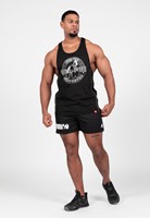Gorilla Wear Casper Stringer - Zwart/Groen-3