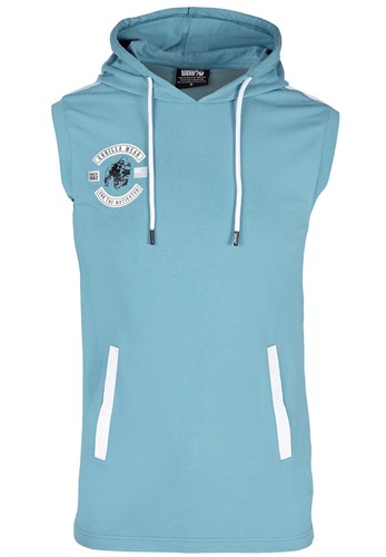 Gorilla Wear - Oswego S/L Hooded T-Shirt - Blue