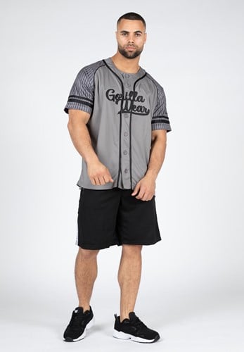 Gorilla Wear 82 Baseball Jersey - Grijs - S-2