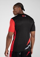 Gorilla Wear Hornell T-Shirt - Unisex - Zwart/Rood-3