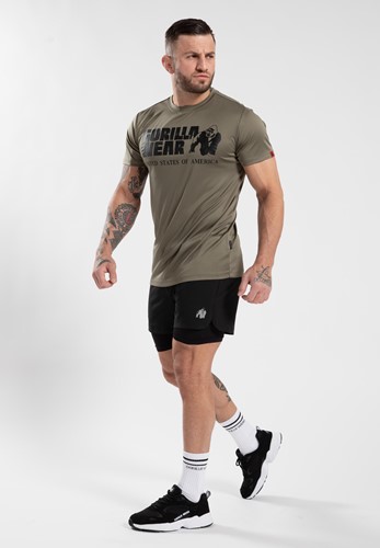 Gorilla Wear Classic Training T-shirt - Legergroen-3