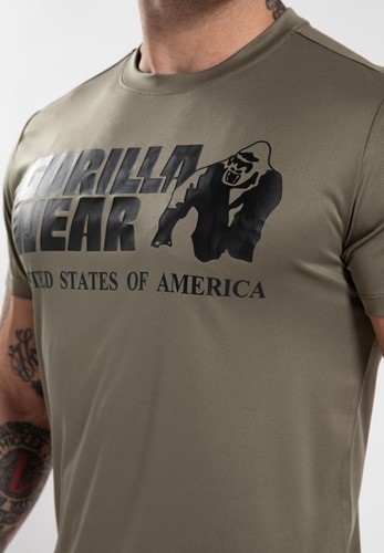 Gorilla Wear Classic Training T-shirt - Legergroen