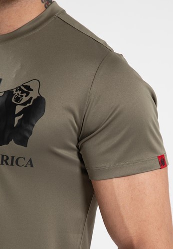 Gorilla Wear Classic Training T-shirt - Legergroen