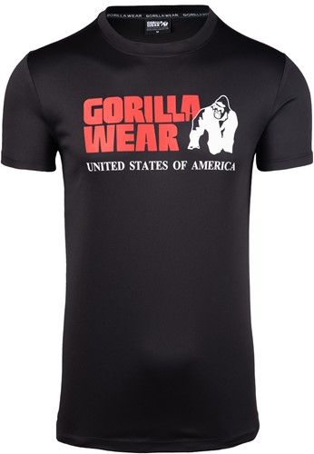 Gorilla Wear Classic Training T-shirt - Zwart
