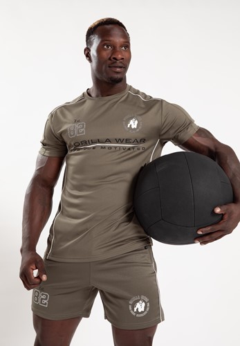 Gorilla Wear Broxton T-shirt - Legergroen