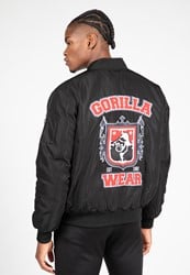 Gorilla Wear Covington Bomber Jacket - Zwart - XL