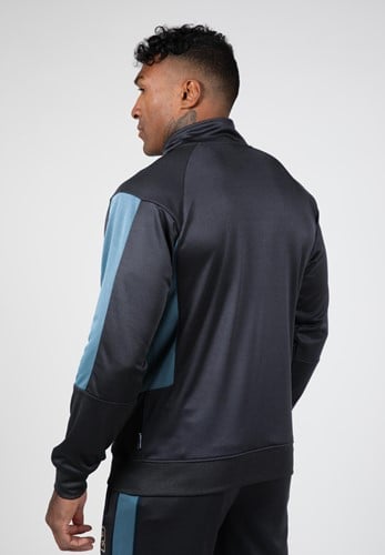 Gorilla Wear Devon Trainingsjas - Grijs/Blauw-3