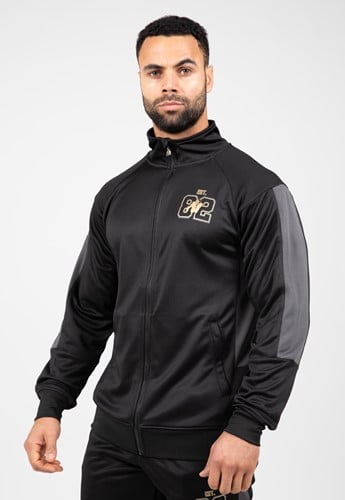 Gorilla Wear Devon Trainingsjas - Zwart/Grijs