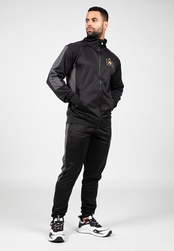 Gorilla Wear Devon Trainingsjas - Zwart/Grijs-2