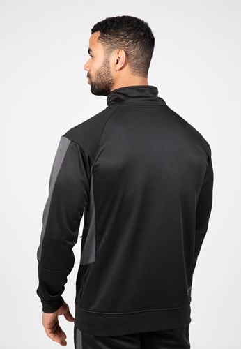 Gorilla Wear Devon Trainingsjas - Zwart/Grijs-3