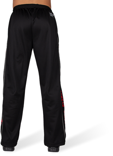 Gorilla Wear Functional Mesh Trainingsbroek - Zwart/Rood-3