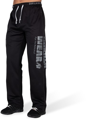 Gorilla Wear Logo Mesh Trainingsbroek - Zwart