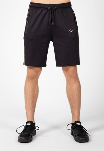 Gorilla Wear Wenden Shorts - Zwart/Goud - XXXL