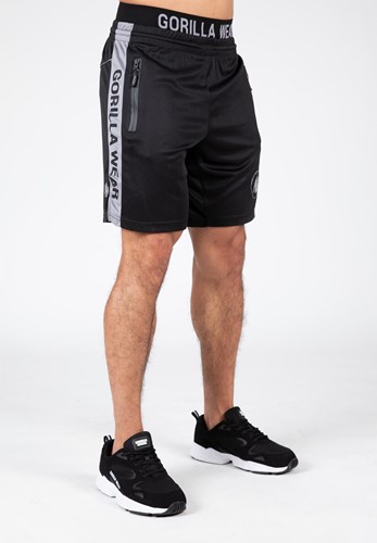 Gorilla Wear Atlanta Shorts - Zwart/Grijs-2