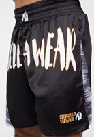 Gorilla Wear Clayton Boxing Shorts - close up