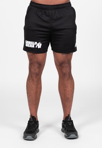 Miles Mesh Korte Broek Zwart - front
